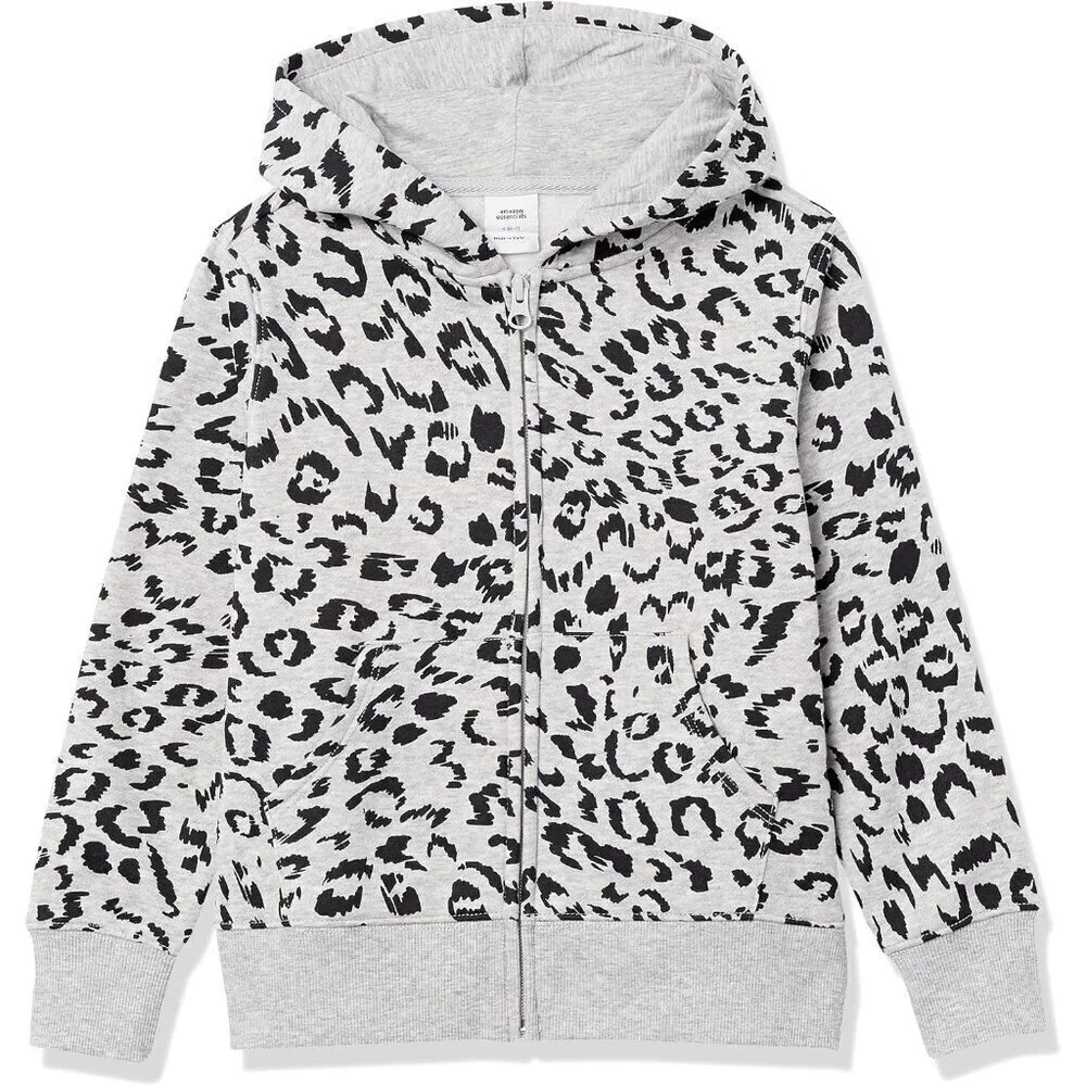 Girls and Toddlers' Fleece Zip-Up Hoodie Sweatshirt